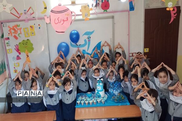 پویش  آب مدرسه مهر راستین شهرستان بجنورد