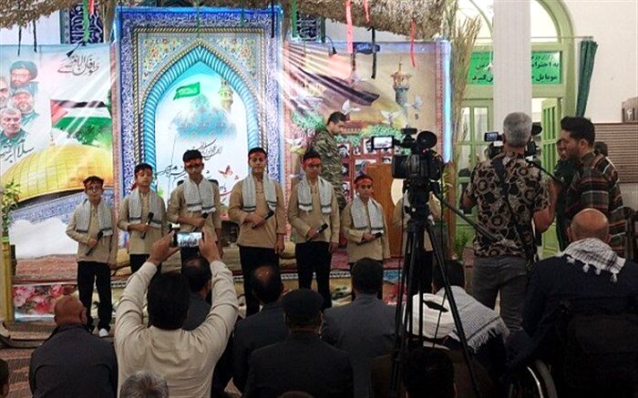 گرامیداشت یاد و خاطره شهدای شهرستان جعفرآباد قم