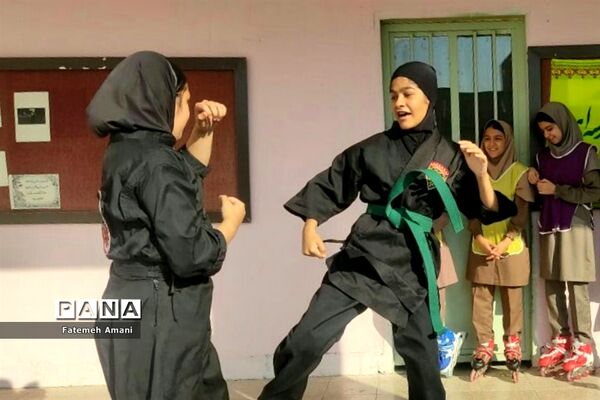 افتتاحیه المپیاد ورزشی درون‌مدرسه ای در حاجی‌آباد