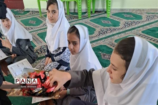 آغاز حفظ جزء ۳۰قرآن کریم در دبستان افشارنژاد