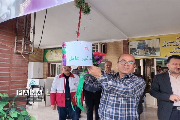 برگزاری مانور پدافند غیرعامل در دبیرستان شاهد امام جواد (ع) بهبهان