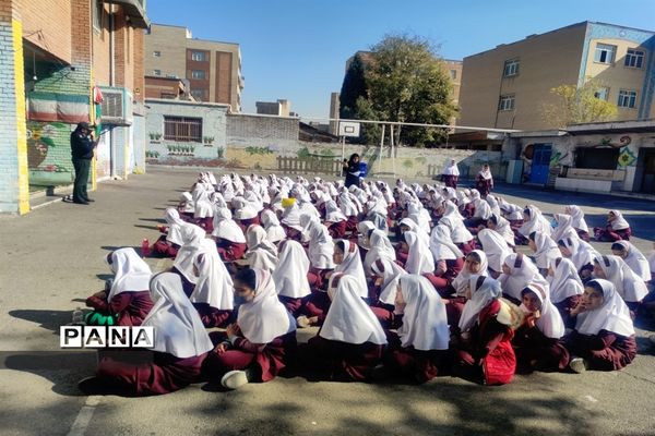 گرامیداشت هفته پدافند غیر عامل در ناحیه 2 ری