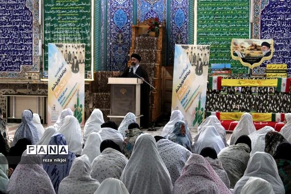 آیین افتتاح طرح نورچشم در شهرستان بهارستان