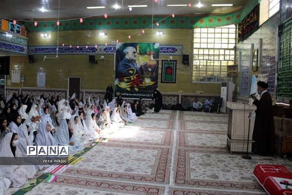 آیین افتتاح طرح نورچشم در شهرستان بهارستان