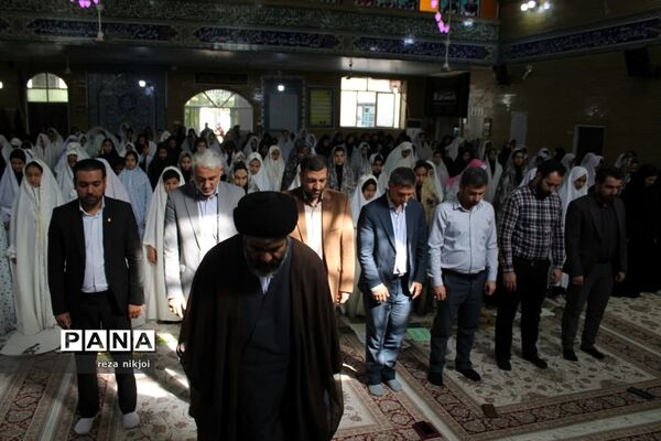 آیین افتتاح طرح نورچشم در شهرستان بهارستان