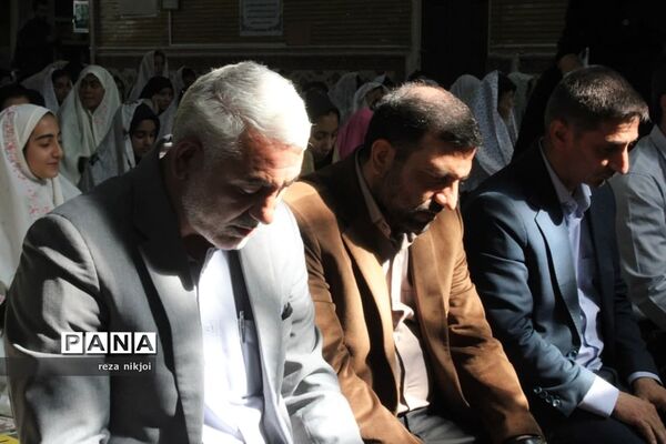 آیین افتتاح طرح نورچشم در شهرستان بهارستان