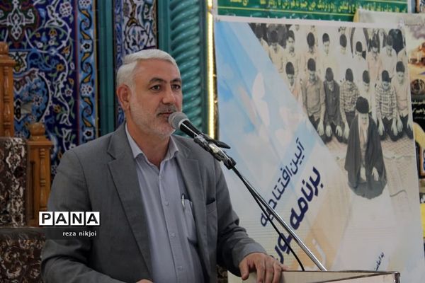 آیین افتتاح طرح نورچشم در شهرستان بهارستان