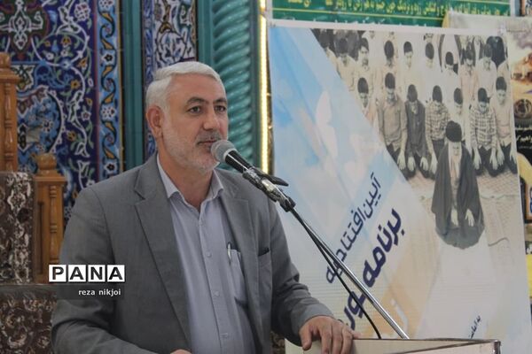 آیین افتتاح طرح نورچشم در شهرستان بهارستان