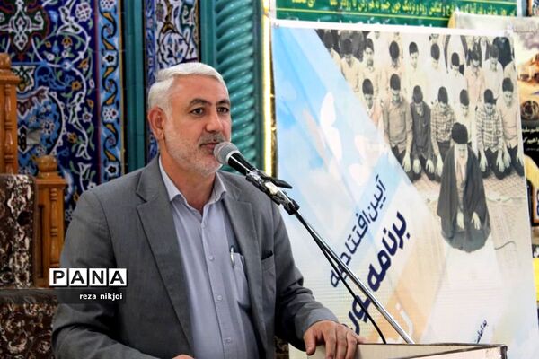 آیین افتتاح طرح نورچشم در شهرستان بهارستان