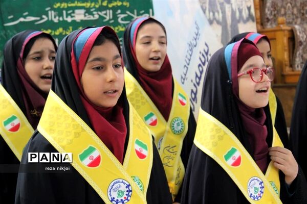 آیین افتتاح طرح نورچشم در شهرستان بهارستان
