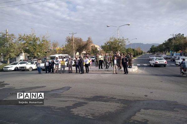 افتتاحیه میدان شهدای ارتش جمهوری اسلامی ایران در شهرستان کاشمر