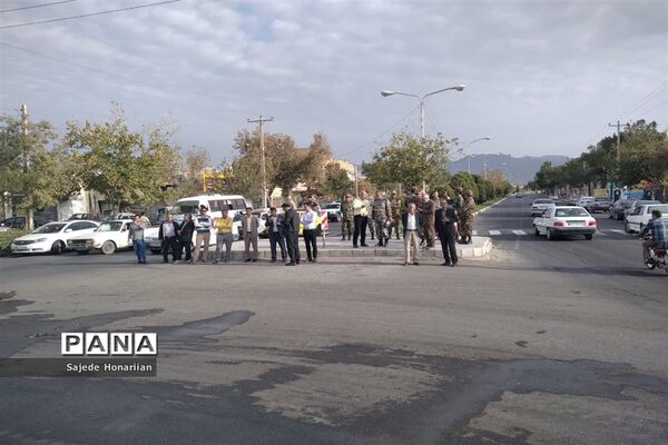 افتتاحیه میدان شهدای ارتش جمهوری اسلامی ایران در شهرستان کاشمر