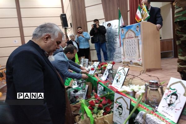 مراسم یادواره شهدای دانش‌آموز استان زنجان