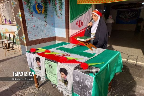 مراسم گرامی‌داشت سالروز شهادت حسین‌فهمیده درآموزشگاه الله‌اکبر اسلامشهر