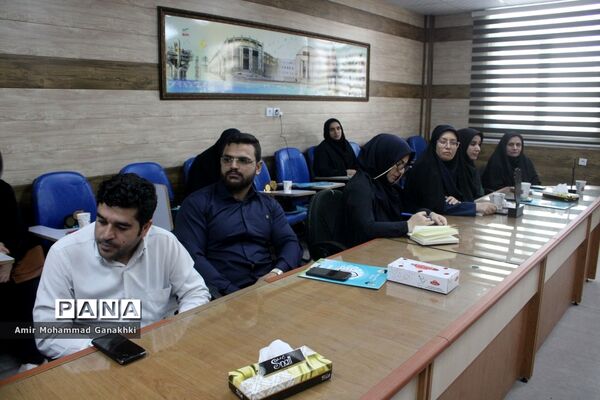 تجلیل از گروهای آموزشی حوزه معاونت پرورشی و فرهنگی اداره کل آموزش و پرورش استان بوشهر