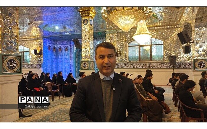 مراسم اعزام دانش آموزان برای دیدار مقام معظم رهبری/فیلم