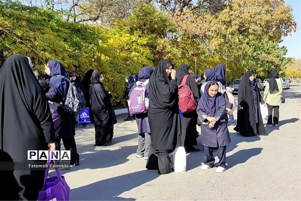 برگزاری اردو مادر دختری به‌مناسبت روز دانش‌آموز