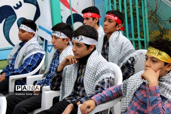 رویداد چفیه های بهشتی در ناحیه یک بهارستان