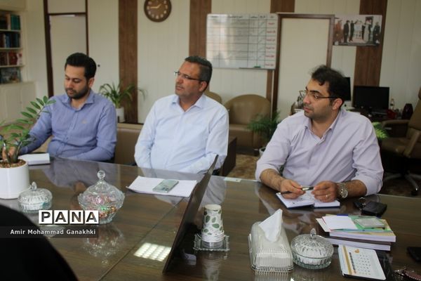 جلسه هماهنگی طرح ها و برنامه های اداره امور تربیتی و  مشاوره  اداره کل آموزش و پرورش استان بوشهر