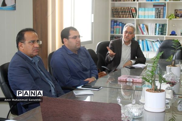 جلسه هماهنگی طرح ها و برنامه های اداره امور تربیتی و  مشاوره  اداره کل آموزش و پرورش استان بوشهر