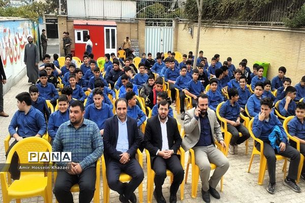 رویداد ملی چفیه‌های بهشتی در دبیرستان راه روشن ملارد