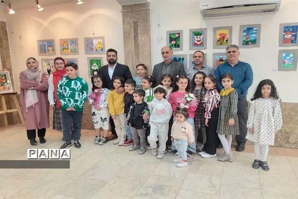 نمایشگاه نقاشان کوچک درشهرستان اسلامشهر