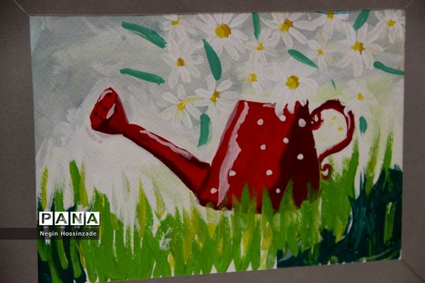 نمایشگاه نقاشان کوچک درشهرستان اسلامشهر