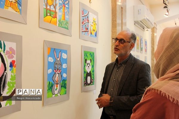 نمایشگاه نقاشان کوچک درشهرستان اسلامشهر