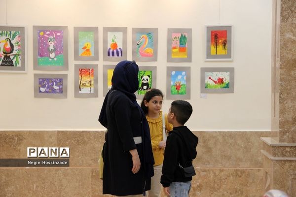 نمایشگاه نقاشان کوچک درشهرستان اسلامشهر