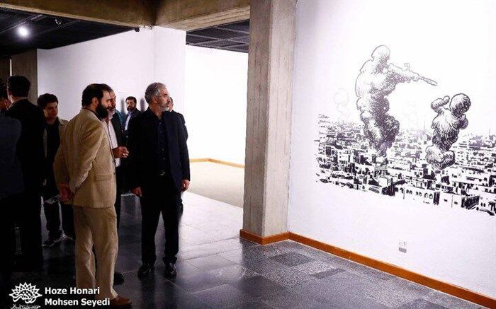 نمایشگاه کارتون و کاریکاتور آمریکای لاتین افتتاح شد