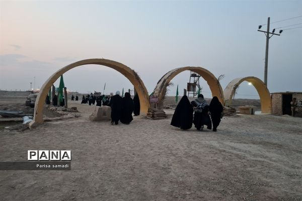 حال و هوای سفیران نور منطقه ۱۳ در راهیان نور جنوب