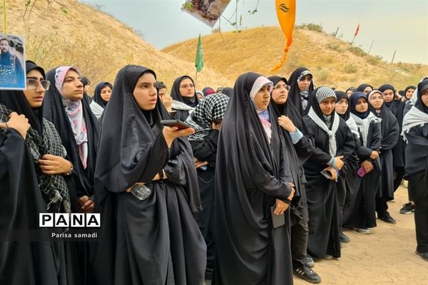 حال و هوای سفیران نور منطقه ۱۳ در راهیان نور جنوب