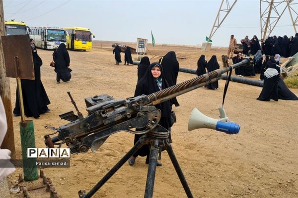 حال و هوای سفیران نور منطقه ۱۳ در راهیان نور جنوب