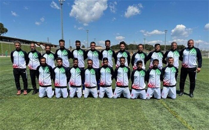 حریفان تیم فوتبال ۷ نفره ایران مشخص شدند