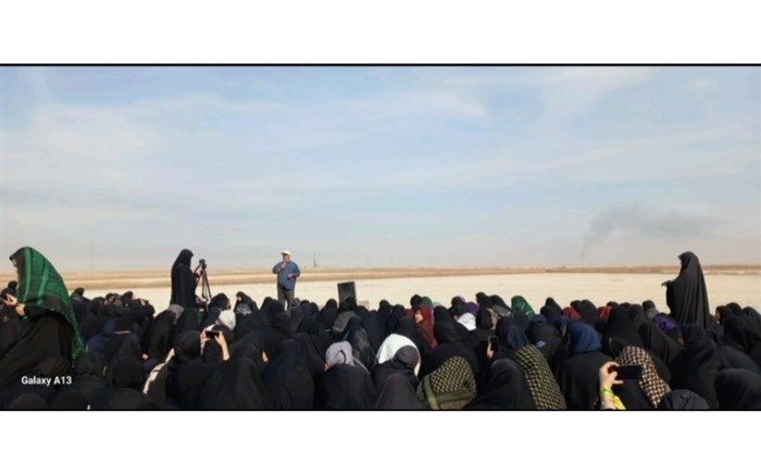 روایت دانش‌آموز خبرنگار پانا از حضور دانش‌آموزان گلپایگان در راهیان نور/فیلم