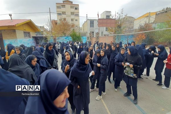 انتخابات شورای دانش‌آموزی در دبیرستان هفده شهریور شهرستان فیروزکوه