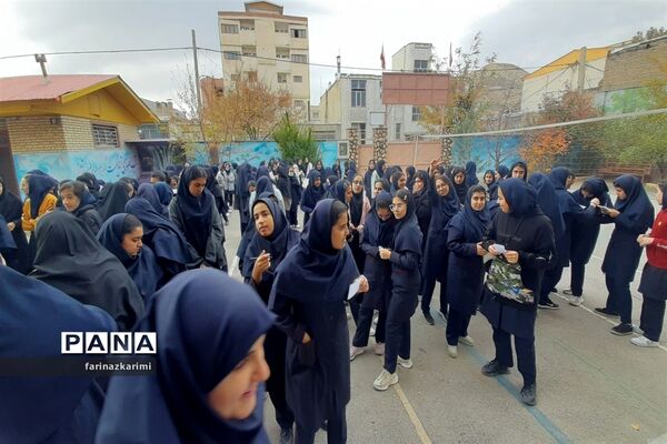 انتخابات شورای دانش‌آموزی در دبیرستان هفده شهریور شهرستان فیروزکوه
