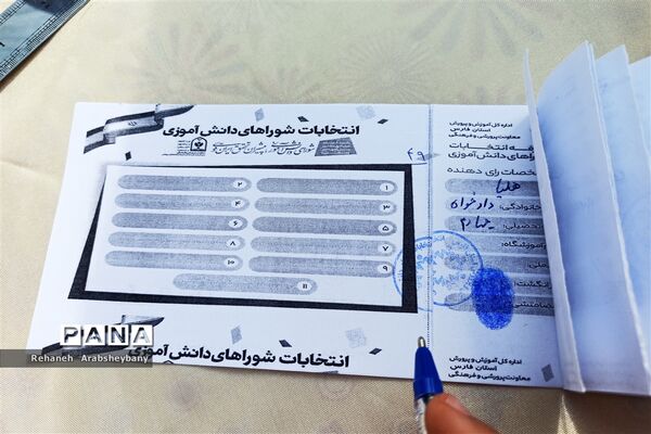 انتخابات شورای دانش‌آموزی در مدارس شهرستان آباده