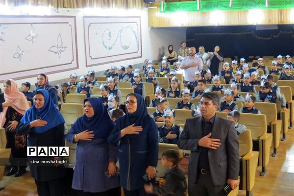 جشن آب مدرسه وحدت شهرستان بجنورد