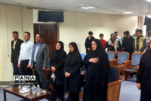 یادواره شهدای دانش‌آموز در  هنرستان  پسرانه سما رودهن