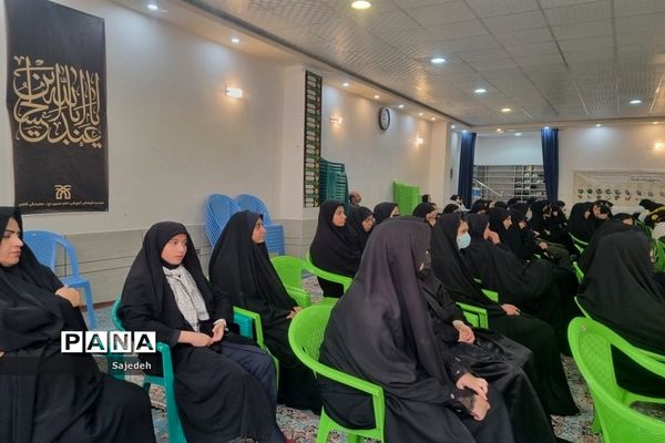 برگزاری یادواره شهدا دبیرستان دخترانه امام حسین(ع) شهرستان کاشمر