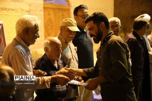 تجلیل از خادمین خامس آل عبا (ع) در اهرم