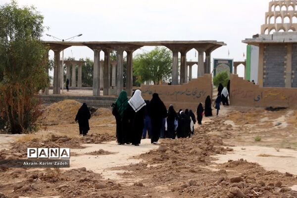 حضوردانش‌آموزان شهرستان اسلامشهر درسرزمین‌های ایثار و شهادت