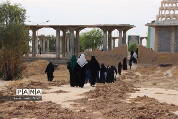 حضوردانش‌آموزان شهرستان اسلامشهر درسرزمین‌های ایثار و شهادت