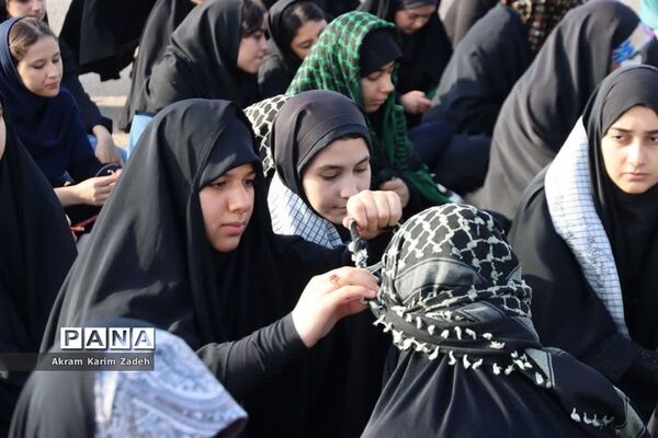 حضوردانش‌آموزان شهرستان اسلامشهر درسرزمین‌های ایثار و شهادت
