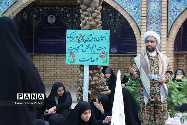 حضوردانش‌آموزان شهرستان اسلامشهر درسرزمین‌های ایثار و شهادت
