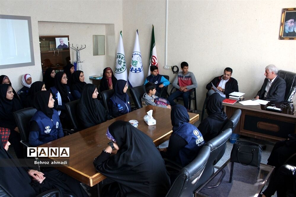 جلسه هماهنگی راهپیمایی 13 آبان تشکیلات سازمان دانش‌آموزی استان کرمانشاه
