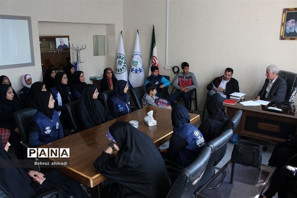 جلسه هماهنگی راهپیمایی 13 آبان تشکیلات سازمان دانش‌آموزی استان کرمانشاه