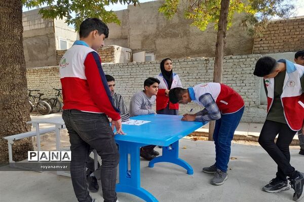 انتخابات کانون دانش‌آموزی هلال احمر درمدارس شهرستان مانه وسملقان
