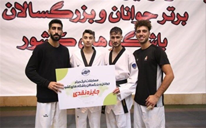 صدر‌نشینی شهرداری ورامین در پایان هفته نخست لیگ برتر تکواندو